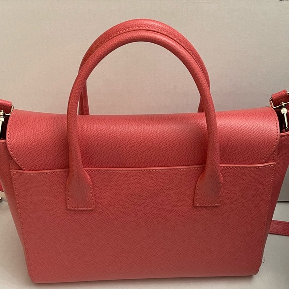 SOLD Furla Metropolis Satchel -Medium (Salmon Pink) - barely used - Picture 3 of 12